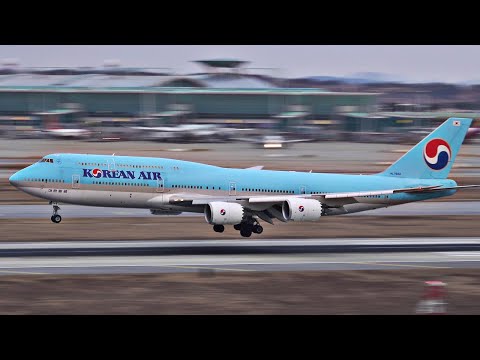 20 MINUTES of TAKEOFFS and LANDINGS | Incheon Airport Plane Spotting [ICN/RKSI]