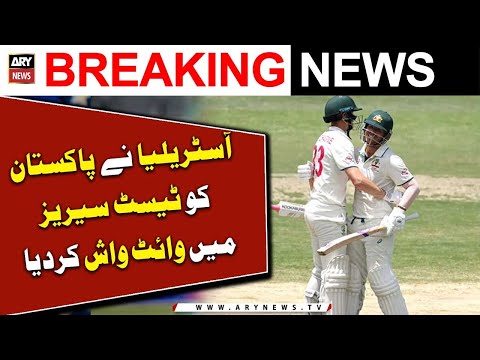 Australia whitewashed Pakistan in another series by winning 3rd Test by 8 wickets | Breaking News