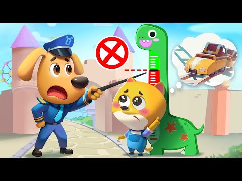 Amusement Rides Safety🎢| Safety Cartoon | Detective Cartoon | Kids Cartoon | Sheriff Labrador