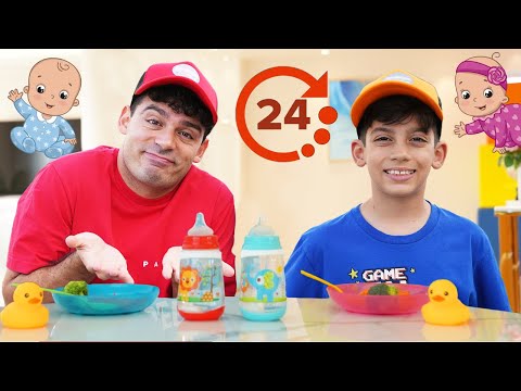 Jason 24 Hours Baby Challenge and Other Fun Challenges for kids