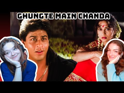 Ghoongte Main Chanda Song REACTION| Happy Birthday SRK 💖| Madhuri| Udit Narayan| KOYLA