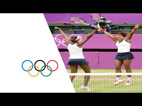 Venus &amp; Serena Williams Win Olympic Doubles Gold - London 2012 Olympics