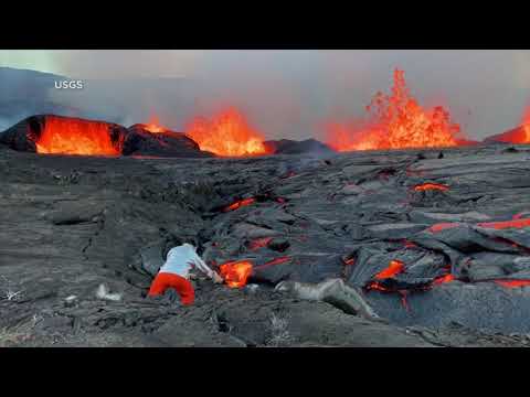 Kilauea, Hawaii's second-largest volcano, begins erupting again