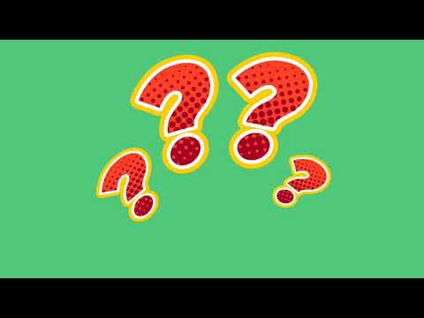 &deg;&bull;Free Green screen question mark animated&bull;&deg;