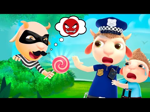 How to Deal with Strangers👮&zwj;♂️🙀 Go Away Villain, I'm Going to Dad🙀😡 Nursery Rhymes &amp; Kids Songs