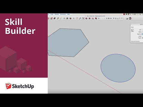 Entity Info Window in SketchUp - Skill Builder