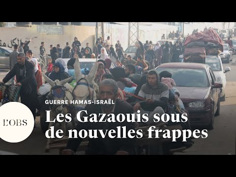 Gaza : apr&egrave;s la tr&ecirc;ve, la reprise des frappes pousse des habitants &agrave; fuir