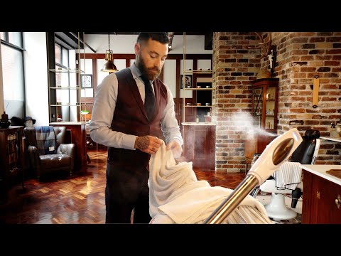 💈 Destress &amp; Relax With A Clean Shave At Old School Irish Barber Shop | Tom Winters Barbers