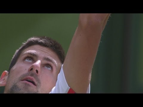 Tsonga (FRA) v Djokovic (SRB) Men's Tennis Quarter-Final Replay - London 2012 Olympics