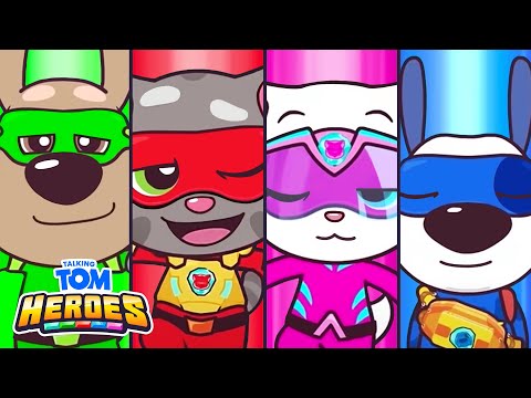 Lazy Heroes in Action 🥱⚡️ Talking Tom Heroes Cartoon Collection