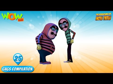 Motu Patlu - Funny Gags #25 - 1 hour episodes!