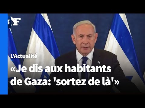 Attaque du Hamas contre Isra&euml;l : Benyamin Netanyahou promet un d&eacute;luge de feu