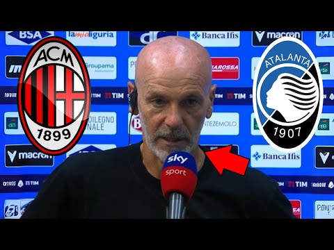 NON CI CREDO! ECCO COSA HA DETTO PIOLI DOPO LA SCONFITTA CONTRO L'ATALANTA! NOTIZIE DI MILAN