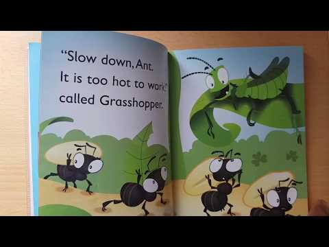 THE ANT AND THE GRASSHOPPER/ Aesop's Fables / CHILDREN'S BOOK READ ALOUD