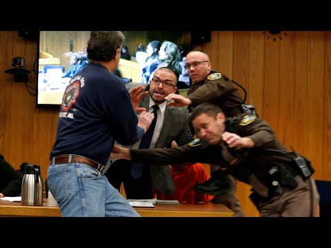 Larry Nassar: victim's father attempts attack in court