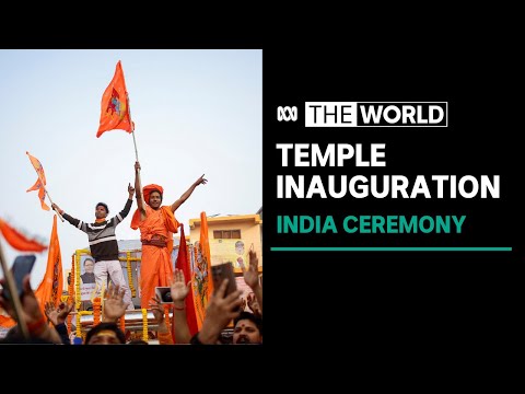 Inauguration day of the Hindu Lord Ram temple in Ayodhya | The World