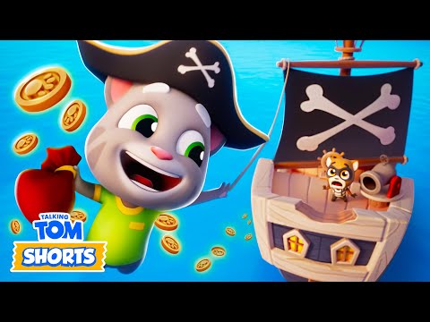 Pirate&rsquo;s Treasure Hunt 🏴&zwj;☠️ Talking Tom Shorts: Epic Runs