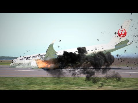 Tokyo Haneda Airport Plane Crash, Japan Airlines A350 How the Accident Happened, Flight 516