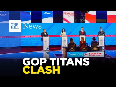 Battle For Second Place Caused Chaos - The Hill's Republican Presidential Debate Post Show