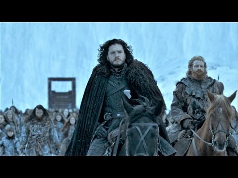 Jon Snow goes Beyond the Wall  | GOT 8x06 Ending Scene Finale
