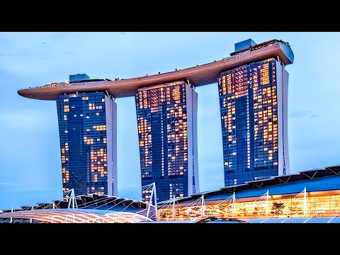 Marina Bay Sands, Singapore Luxury Hotel Full Tour：Infinity Pool, Orchid Suite, Club Lounge, etc（4K）