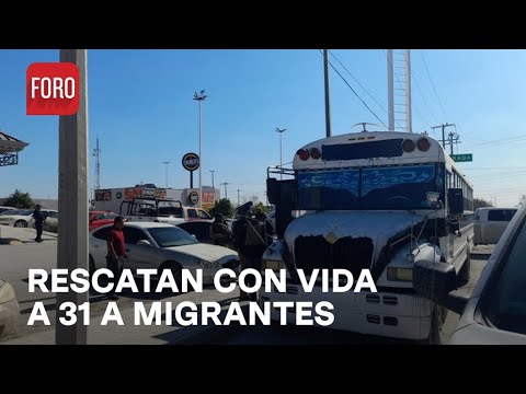 Rescatan a 31 migrantes secuestrados en Tamaulipas - Las Noticias