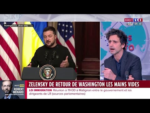 Volodymyr Zelensky aux États-Unis : &quot;Biden et Zelensky ont besoin l'un de l'autre&quot;