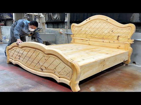 Creative Design - Build Luxury Neoclassical Bed - Step by Step And Easy