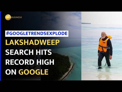 Google Searches for Lakshadweep Soar After PM Modi's Visit | PM Modi