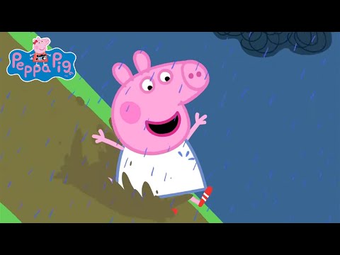 Peppa Pigs Messy And Muddy Fun Run 🏃 Peppa Pig Asia 🐽 Peppa Pig English Episodes