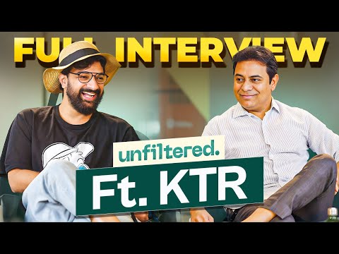 Unfiltered by Samdish ft. K. T. Rama. Rao (KTR) | Telangana Elections Special