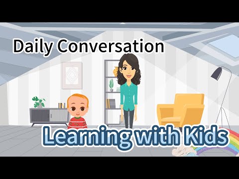 Daily Conversation | Learning English with Kids | Time to wake up | 亲子英语互动会话 | #1