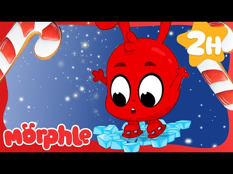 Morphle On Ice! ⛸️🧊 | Morphle's Family | My Magic Pet Morphle | Kids Cartoons