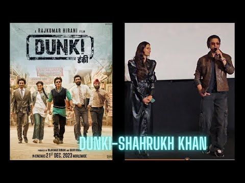 Shahrukh Khan Live Dunki Promotion / Dubai / Complete Show 