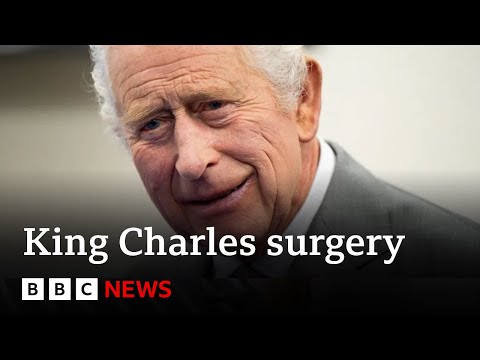 King Charles to be treated for benign prostate condition | BBC News