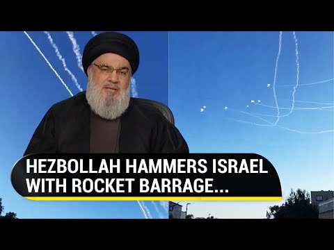 Hezbollah's Ferocious Rocket Assault Shakes Israel's North; Iron Dome 'Overwhelmed' | Watch