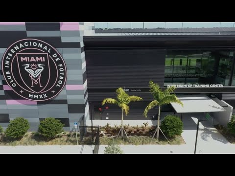 Flyover: All Teams Train at Inter Miami CF Training Center