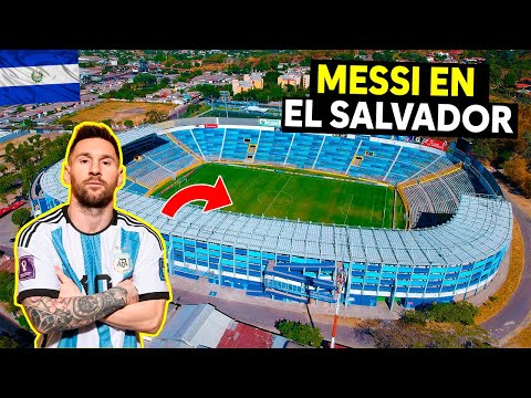 Este sera el ESTADIO donde JUGARA MESSI en EL SALVADOR &iexcl;el mejor de centroamerica!