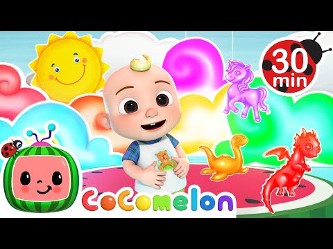 Jello Color Dance Party + More Nursery Rhymes &amp; Kids Songs - CoComelon