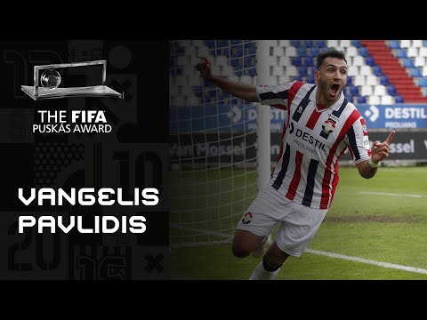 Vangelis Pavlidis Goal | FIFA Puskas Award 2021 Nominee