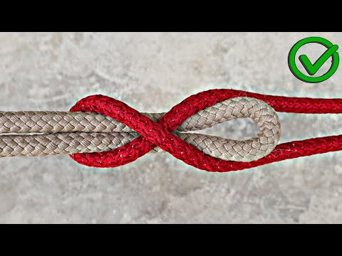 3 types of knots commonly used in everyday life