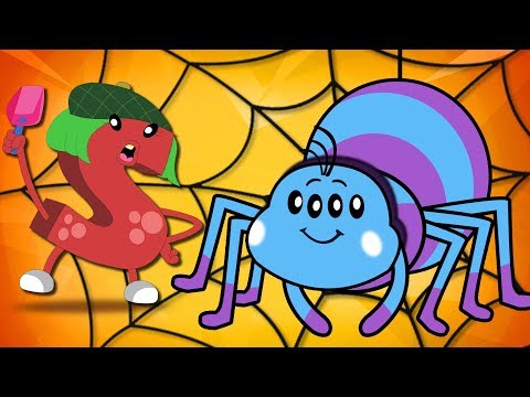 Monsters Academy | Find the Missing SPIDER? | Learn English Alphabet Cartoons | ABC Monsters