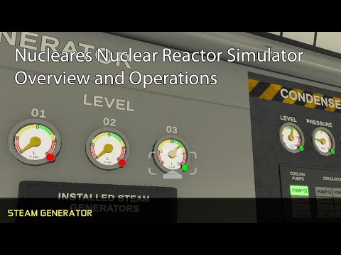 Nucleares Nuclear Reactor Simulator Overview and Operations