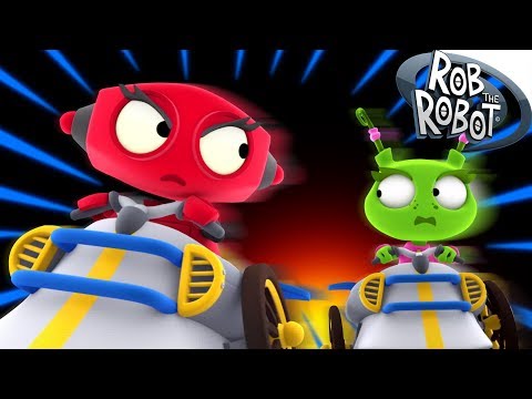 Dashing Car | Preschool Learning Videos | Rob The Robot