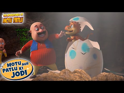 Garden मैं मिला Baby Dinosaur! | Motu Patlu New|Cartoons For Kids | Motu Patlu Ki Jodi | 