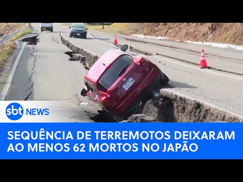 Sobe para 62 o n&uacute;mero de v&iacute;timas dos terremotos no Jap&atilde;o | 