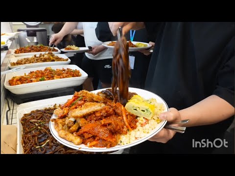 부천 대박한식부페!!!현재 한식부페 중 가장 핫한 무한리필 뷔페 | Korean buffet / Korean street food