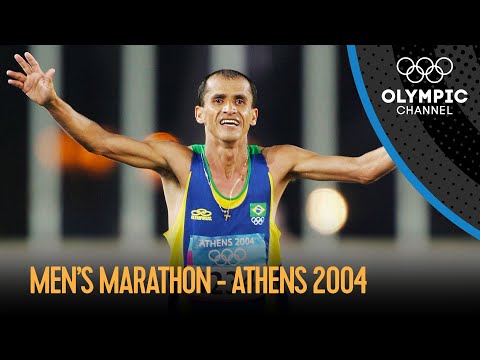 The determination of Vanderlei Cordeiro de Lima at the Men's Marathon | Athens 2004 Replays