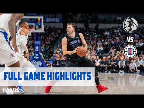 Luka Doncic (44 points) Highlights vs. LA Clippers | 11/10/23