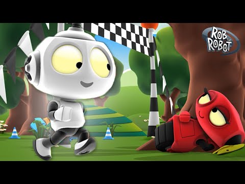 Rob's Fun Run | Rob The Robot | Preschool Learning